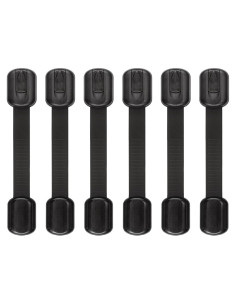 Bloqueos de Seguridad para Niños 6 Piezas 3M Negro