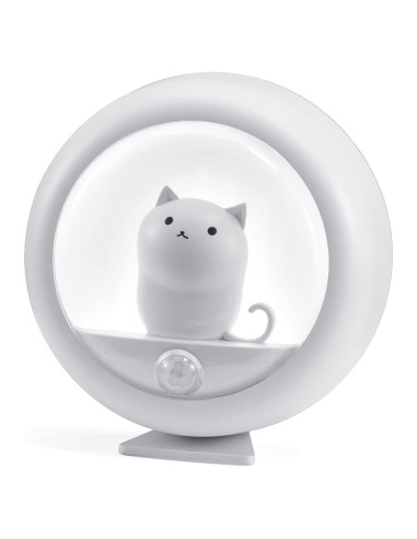 Luz Nocturna con Sensor de Movimiento Melaus USB Recargable 4000K