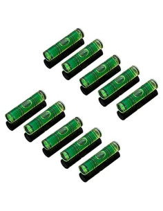 Paquete de 10 Niveles de Burbuja DDRAUY Amarillo 8x35mm