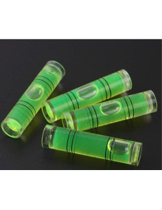 Paquete de 10 Niveles de Burbuja DDRAUY Amarillo 8x35mm 2