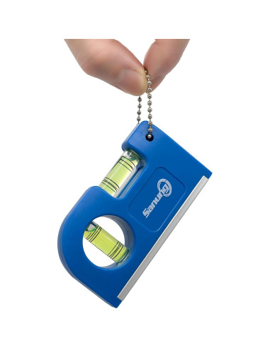Niveles de Burbuja Mini Portátiles Sanung - 4 Piezas con Base Magnética