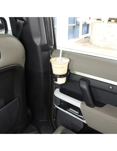 Soporte para Tazas de Puerta Land Rover Defender 2020-2025 Negro