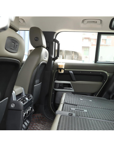 Soporte para Tazas de Puerta Land Rover Defender 2020-2025 Negro