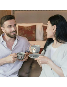 Infusor de Té de Acero Inoxidable HADEWEITE - Gato de Grandes Ojos, Paquete de 2 2