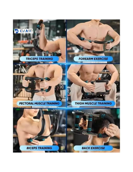 Entrenador de Brazos DAMR - Ejercitador de Pecho y Brazos Ajustable