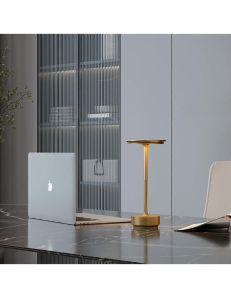 2 Lámparas de Mesa Inalámbricas Recargables FDIDC 5000mAh LED