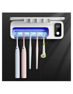 Soporte Desinfectante de Cepillos de Dientes UV Sugar Swan