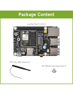 Placa de Desarrollo Waveshare Luckfox Pico Pi 8GB eMMC 2