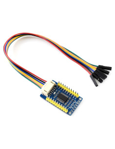 Placa de Expansión IO MCP23017 Waveshare I2C 16 Pines I/O 5V/3.3V