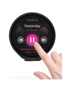 Módulo Pantalla LCD Táctil 1.28" Wonrabai 240x240 SPI I2C