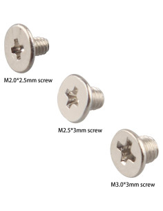 Kit de Tornillos M.2 SSD ZDE 30PCS con Destornillador 2