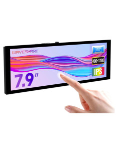 Pantalla táctil capacitiva Waveshare 7.9" DSI 400x1280