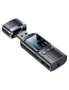 Transmisor Receptor Bluetooth 5.4 Bysimilai 2 en 1 AUX USB