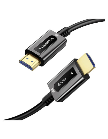 Cable HDMI 2.1 YilianOptoe 8K 3m Fibra Óptica 48Gbps