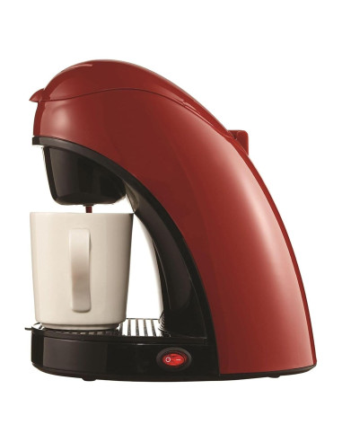 Cafetera de Una Taza Brentwood TS-112R Roja 110V