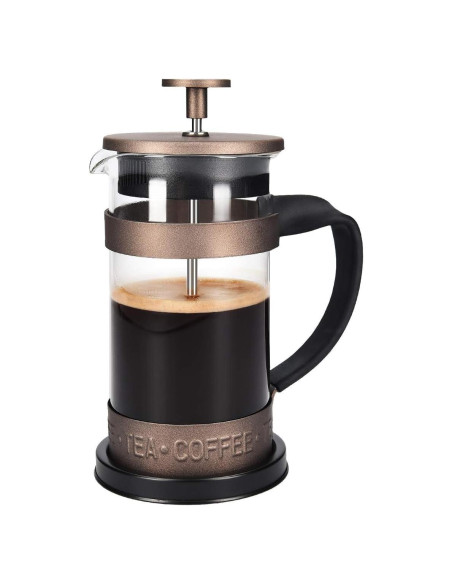 Cafetera Francesa Retro Navaris 350 ml Acero Inoxidable