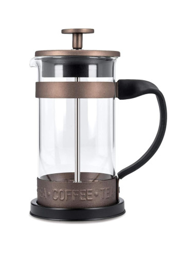 Cafetera Francesa Retro Navaris 350 ml Acero Inoxidable