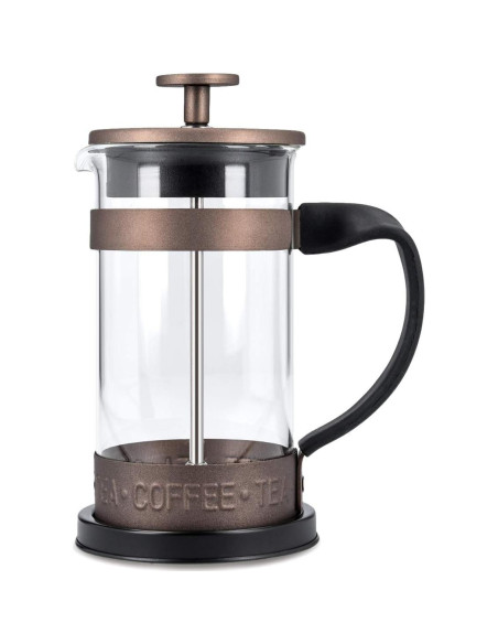 Cafetera Francesa Retro Navaris 350 ml Acero Inoxidable