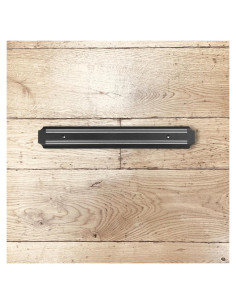 Soporte Magnético para Cuchillos Genérico 40 cm Negro Moderno
