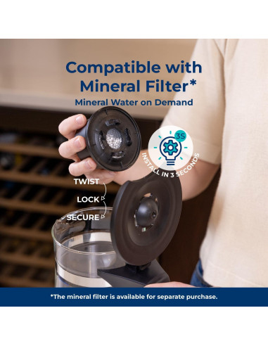 Carafa de Reemplazo Bluevua RC-17 para Filtro de Agua
