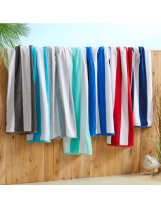 Juego de Toallas de Playa Market & Place Rayas de Cabana 4-Pack 2