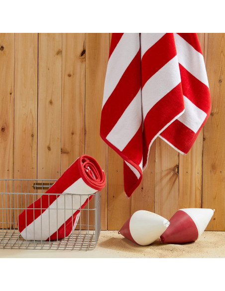 Juego de Toallas de Playa Market & Place Rayas de Cabana 4-Pack