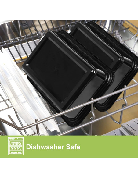 Moretoes 15 Contenedores de Comida Reutilizables 680ml Moretoes 15 Contenedores de Comida Reutilizables 680ml