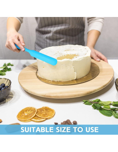 Juego de 24 Espátulas de Silicona Lasnten Multicolor