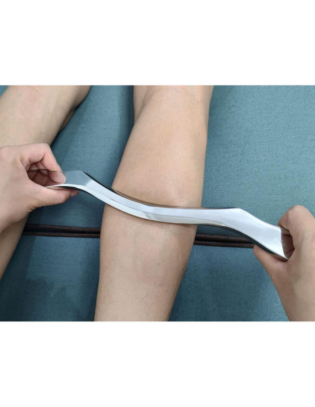 Conjunto Gua Sha de Acero Inoxidable 4 en 1 GYX COELE