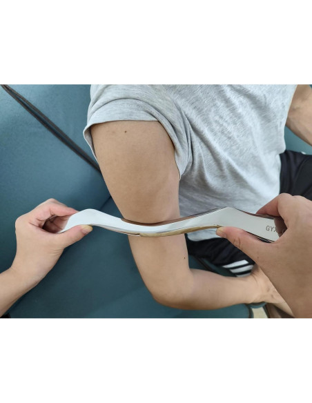 Conjunto Gua Sha de Acero Inoxidable 4 en 1 GYX COELE