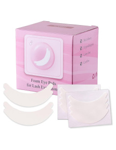 Almohadillas de Espuma para Ojos Bonitos - 100 Pares Hipoalergénicas