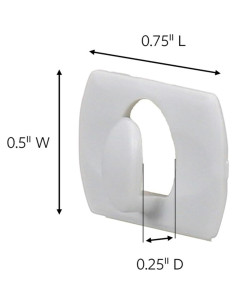 Clips Decorativos Command 40 Unidades con Tiras Adhesivas 2