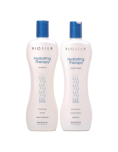 Champú y Acondicionador Hidratante Biosilk 710 ml Libre de Sulfatos