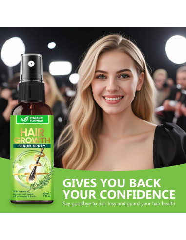 Spray de Aceite para Crecimiento del Cabello Josera 60 ML