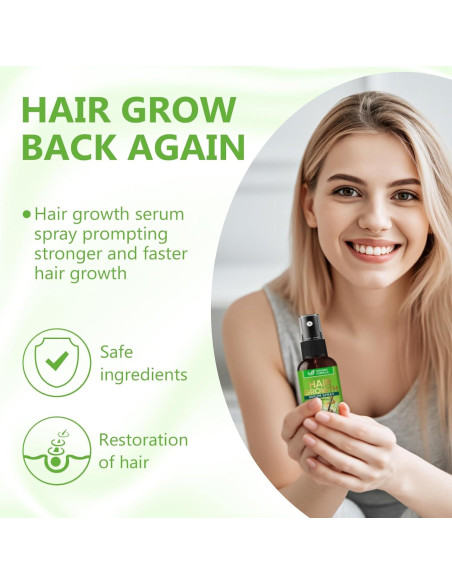 Spray de Aceite para Crecimiento del Cabello Josera 60 ML