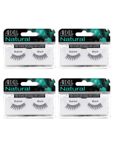 Pestañas Postizas Ardell Natural Bebés Negras - 4 Pares