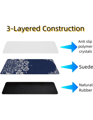 Esterilla de Yoga Plegable IEADEN Ecológica Antideslizante 182.88x66.04cm