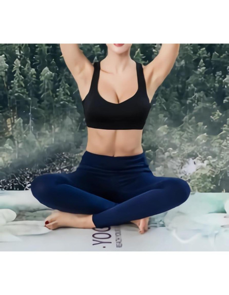 Esterilla de Yoga Plegable IEADEN Ecológica Antideslizante 182.88x66.04cm