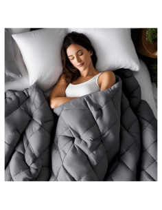 Manta con peso refrescante Sacred Thread 203x152 cm para insomnio