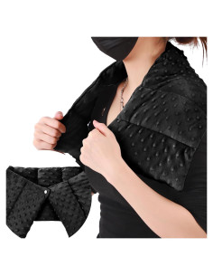 Funda de Cuello con Peso Sensorial SmoothNovelty 1.81 kg 81 x 20 cm Negro