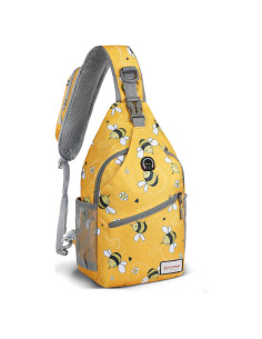 Bolsa Bandolera ZOMAKE Pequeña Impermeable Amarillo Abeja