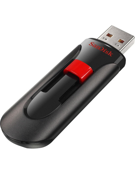 SanDisk 128GB Cruzer Glide USB 2.0 Flash Drive Negro SanDisk 128GB Cruzer Glide USB 2.0 Flash Drive Negro
