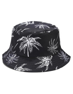 Sombrero de Cubo Reversible Quanhaigou Unisex Algodón
