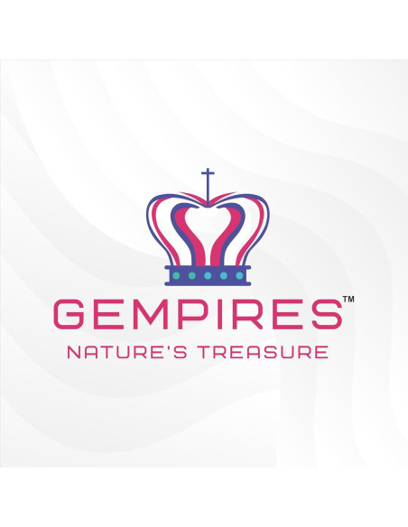 Collar Colgante Estrella del Norte Gempires Oro 14K Granate Rojo