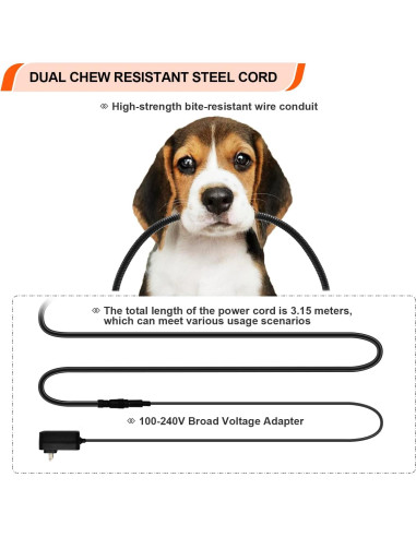 Cama Térmica Ortopédica para Perros HyphessAda Grande 91x68cm