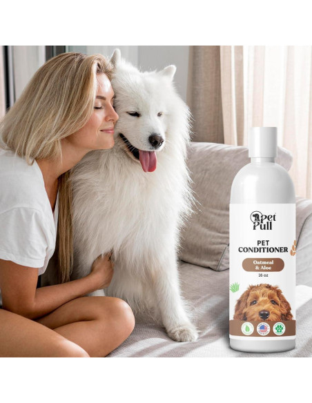 Champú Natural para Perros PET PULL 16 oz Avena y Aloe