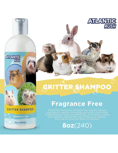 Champú Critter Atlantic Rush 227 g para Mascotas Pequeñas