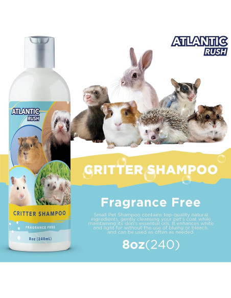 Champú Critter Atlantic Rush 227 g para Mascotas Pequeñas Champú Critter Atlantic Rush 227 g para Mascotas Pequeñas