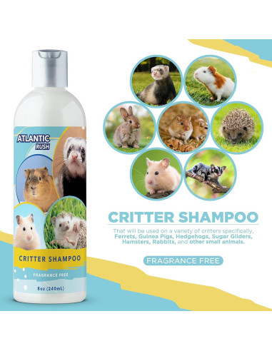 Champú Critter Atlantic Rush 227 g para Mascotas Pequeñas