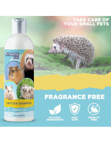 Champú Critter Atlantic Rush 227 g para Mascotas Pequeñas